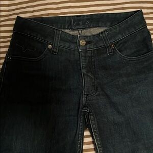 Kimes Ranch - Lola 0/36 - Blue Flare Wide Leg Jeans